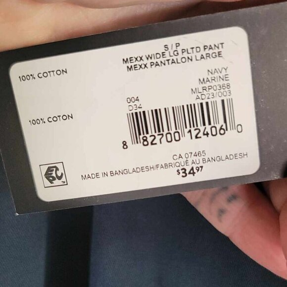 MEXX Navy blue wide leg dress pants. NWT - Picture 4 of 10